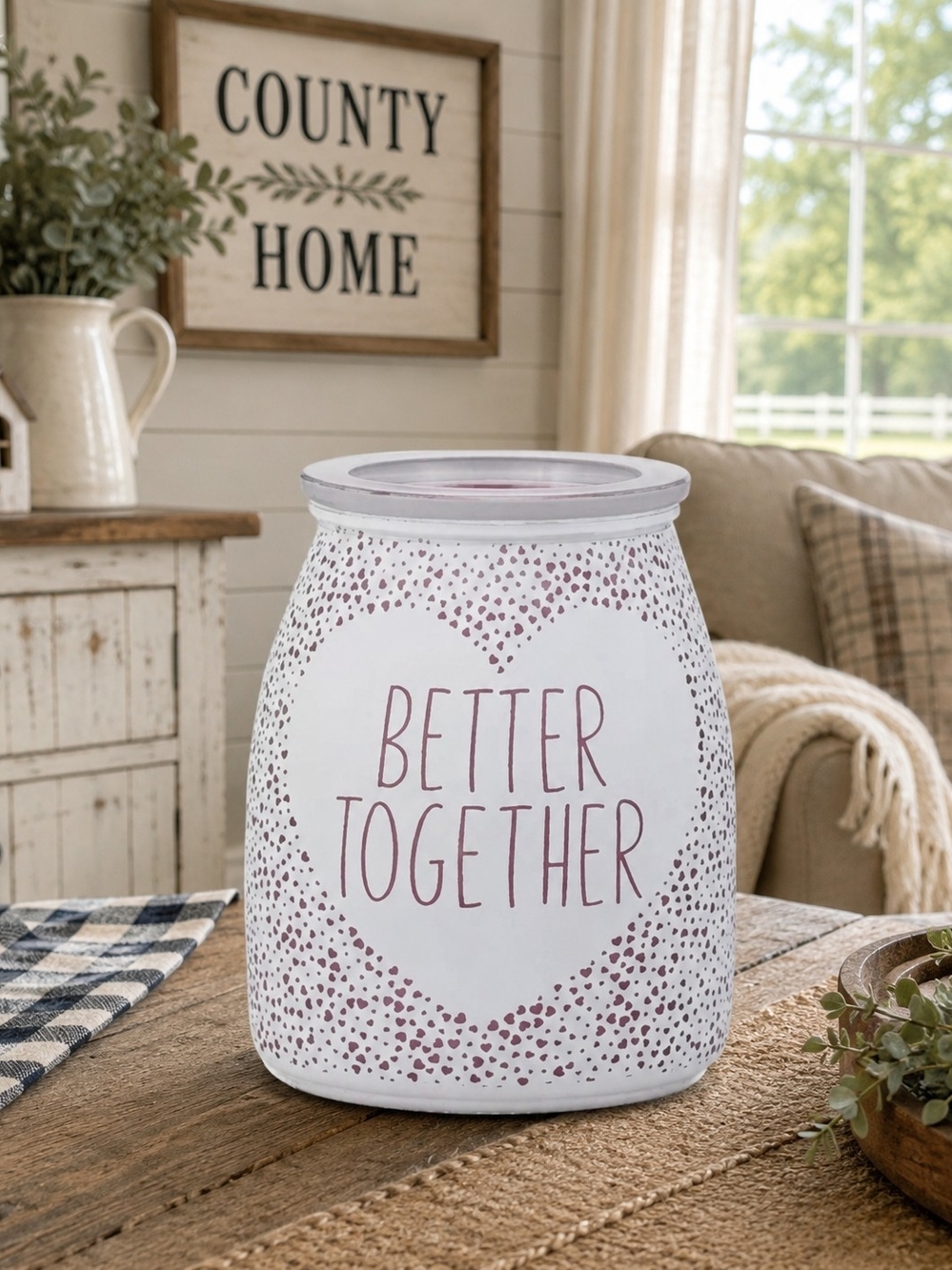 Scentsy Better Together Heart Warmer - New!